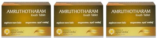 Kerala Ayurveda Amruthotharam Kwath Tablet 100 Nos x Pack of 3