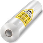 Modern Innovations 15 Inch Clear Stretch Wrap Replacement Roll (1 Refill Roll 1000 Feet) No Handle, Shrink Wrap for Moving, Packing Supplies for Wrapping Furniture, Plastic Pallet Cling