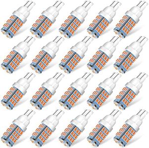 ACOHUIKE T10 921 194 168 175 LED Bulbs Warm White 20-Packs, Super Bright 3014 42-SMD Replacement 12 Volt RV Camper Trailer Boat Trunk Interior Dome Map License Lights, Backup Reverse Lights