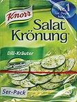 From Germany Knorr Salat Kronung Dill-Krauter Salad Herbs and Dill 5 Pack