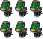 Guitar Tuner 6 Set, Meeland Mini Cl