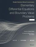 Elementary Differential Equations and Boundary Value Problems, Student Solutions Manual