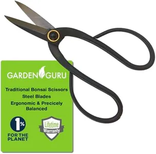 GARDEN GURU Professional Bonsai Scissors 200mm - Traditional Butterfly Bonsai Pruner Shear for Precise Trimming Pruning and Deadheading of Flowers Plants, Japanese Bonsai Garden Tools