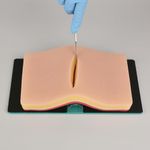 MedEduQuest Advanced 5 Layers Suture Pad with Hook & Loop Device for Practice