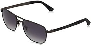 Police SPL890 Sunglasses, BACHELITE OPACO C/Parti Nero OPACO, 55