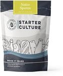 Cultures For Health Natto Starter Spores | Traditional Soybean Japanese Food | Great Source of Protein, Vitamin K, Probiotics for Digestive Health | Gluten Free Vegan Plant Based Meat Alternative