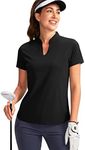 Obla Women's Golf Polo Shirt V-Neck