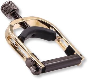 Paige Banjo Capo, Gold Nickel Finish