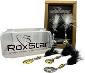 RoxStar Fly Strikers New Flash-Buggerz Series | We Perfected The in-Line Spinner | Hand-Made in The USA | Most Versatile Fishing Spinner for Trout, Bass, Pike, Panfish