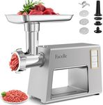 Facelle Electric Meat Grinder for Home Use, Mincer Machine with Stainless Steel Blades & 3 Grinding Plates,Sausage Stuffer & Kubbe Kit, Food Grinder for Burgers, Kibbeh, Beef Sticks, Chicken Patties