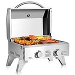 Giantex Portable Gas Grill with 2 B