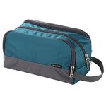 Travel Toiletry Bag Nylon, Yeiotsy Super Light Dopp Kit Shaving Bag Toiletry Organizer (Emerald Green)