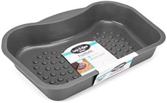 Lay-Z-Spa Foot Bath Tray Accessory for Hot Tubs and Spa Pools, Non Slip, Heavy Duty Design,BWA0011, Grey, 21.34 x 14.17 x 3.54 inches