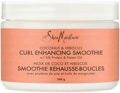 Shea Moisture Curl Enhancing Smoothie deep conditioning Coconut & Hibiscus hair treatment with Silk Protein & Neem Oil 340 g