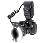 CANMEELUX 14EXT Macro Ring Flash E-
