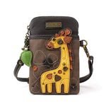 Charming Chala Gentile Giraffe Cell Phone Purse Mini Crossbody Bag