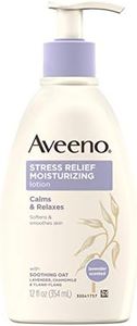 Aveeno Stress Relief Moisturizing Body Lotion with Lavender, Natural Oatmeal and Chamomile & Ylang-Ylang Essential Oils to Calm & Relax, 12 fl. oz ( Pack of 3)