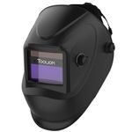 Tooliom Battery Powered Auto Darkening Welding Helmet, Shade Range 4//9-13 with Grinding Feature Welder Mask Hood Stable for TIG MIG MMA TL-L600A