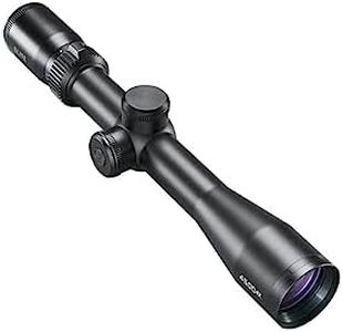 Bushnell Hunting Riflescopes, Elite 4500-4X, 2.5-10x40mm, 30mm, Matte, Multi-X, 1/4 MOA Click Value, EXO-Barrier, Fully Multi-Coated & Ultra Wide Band Coating, Argon Purged, Waterproof/Fogproof/Shockproof