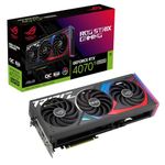 ASUS ROG Strix GeForce RTX 4070 Ti SUPER 16GB GDDR6X OC Version Video Card with 3 Fans/ROG-STRIX-RTX4070TIS-O16G-GAMING