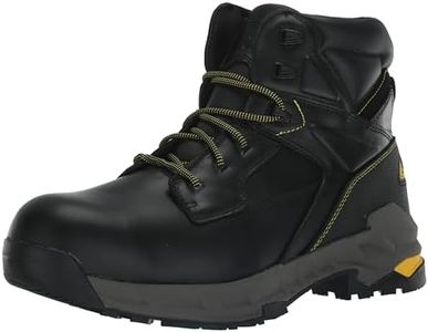 ACE Work Boots Unisex-Adult Burren Industrial Boot, Black, 17.5 Women/16 Men