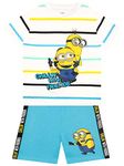 MINIONS Boys T-Shirt and Shorts Set Blue 7