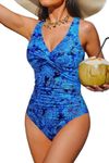 Holipick Blue Paisley Women Tummy C