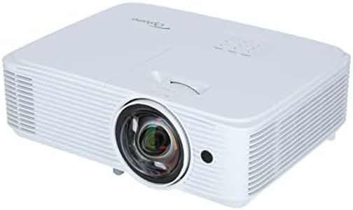 Optoma H117ST vidéo-projecteur Projecteur à focale Standard 3800 ANSI lumens DLP WXGA (1280x800) Compatibilité 3D Blanc