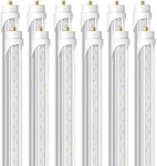 Barrina 8 Foot LED Bulbs, 44W 5500l