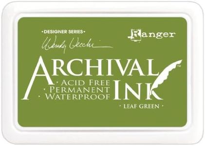 Ranger Archival Ink Pad, Leaf Green