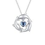 Dolphin Necklace for Women 925 Ster