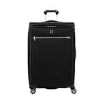 Travelpro Platinum Elite Extra Large Softside Suitcase 4 Wheels Spinner 32x20x13" Expandable and Durable with TSA Lock 144 litres Travel Luggage 10 Years Warranty