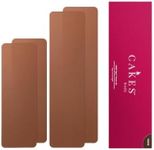 CAKES Silicone Boob Tape - Invisible, Ultra Thin, Seamless Breast Tape for Boob Lift - Reusable Pre-Cut Buildable Strips - Dermatologist-Approved, Non-Toxic, Skin-Safe Silicone - Cocoa, 1 Kit