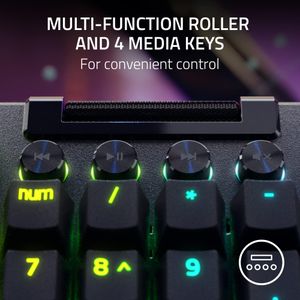 Razer BlackWidow V4 Pro Mechanical Gaming Keyboard – Green Switches