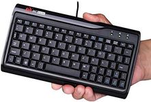 Super Mini Wired Keyboard, MCSaite Full Size 78 Keys Keypad Small Portable Fit with Professional or Industrial Use for Computer Laptop Mac Notebook