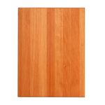 John Boos R-Board Series Rectangular Wooden Cherry Cutting Board 20”x15” – 1.5” Thick, 10-lb Reversible Butcher Block with Edge-Grain & Finger Grips – Made in the USA