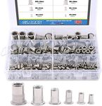 Glarks 180Pcs 304 Stainless Steel M