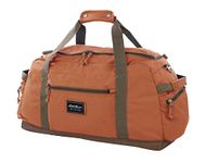 Eddie Bauer Bygone 45L Midsize Duffel Made from Rugged Polyester/Nylon with U-Shaped Main Compartment, Terracotta, One Size, Terracotta, One Size