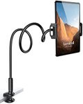 Lamicall Gooseneck Tablet Stand, iPad Stand Holder - Flexible Tablet Arm Clamp Bed, Desk for iPad 2021 2020 2019, 9.7, 10.5, Pro Air Mini 4 5 6, 5th 6th 7th 8th, Switch, Samsung Tablet, 4.7-11" Device