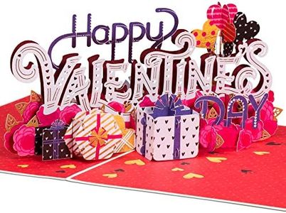 Paper Love Happy Valentine’s Day Card, 3D Popup Valentine Cards
