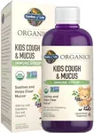 Garden of Life Organics Elderberry & Zinc for Children's Immune Support, Kids Cough & Mucus Immune Syrup with Ivy Leaf, Vitamin C and Echinacea, Alcohol-Free, No Added Sugars, 3.92 fl oz