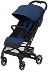 Cybex Beezy Stroller - Lightweight Baby Stroller, Compact Fold, Compatible with all Cybex Infant Seats, Stands for Storage, Easy to Carry, Multiple Recline Positions, Travel Stroller - Navy Blue