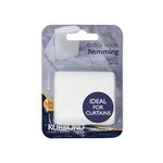 Korbond Curtain Hemming Tape – 60mm x 8m - Invisible Mending Tape for Fabric Curtains - Iron On Hem Tape - NO Sewing Required Adhesive Fabric Tape, Webbing Tape, Hemming Tape