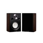 Fluance Reference High Performance 2-Way Bookshelf and Surround Sound Speakers for 2-Channel Stereo Listening or Home Theater System - Walnut/Pair (XL8SW)