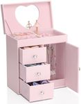 Vlando Musical Jewelry Box for Girl