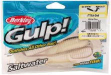 Berkley Gulp 6" Grub White Fluke Sa