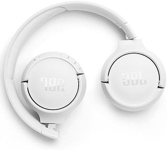 JBL Tune 520 Bluetooth On-Ear Headphones, White