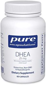 Pure Encapsulations DHEA 25 mg - Supplement for Immune Support, Hormone Balance, Metabolism Support, and Energy Levels* - with Micronized DHEA - 60 Capsules