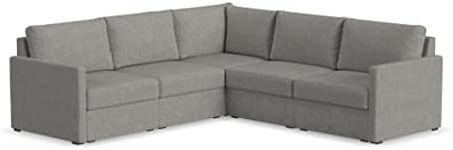 Flexsteel Flex, 5 Seat Sectional, Grey