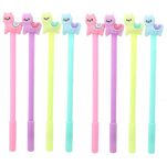 YYaaloa 28pcs Alpaca Shaped Gel Ink Pens 0.5 mm Black Ink Novelty Pens for Child, Women Coworkers Kids Office School Home Wedding Bridal Shower Gifts Party Supplies (alpaca shaped 28pcs)